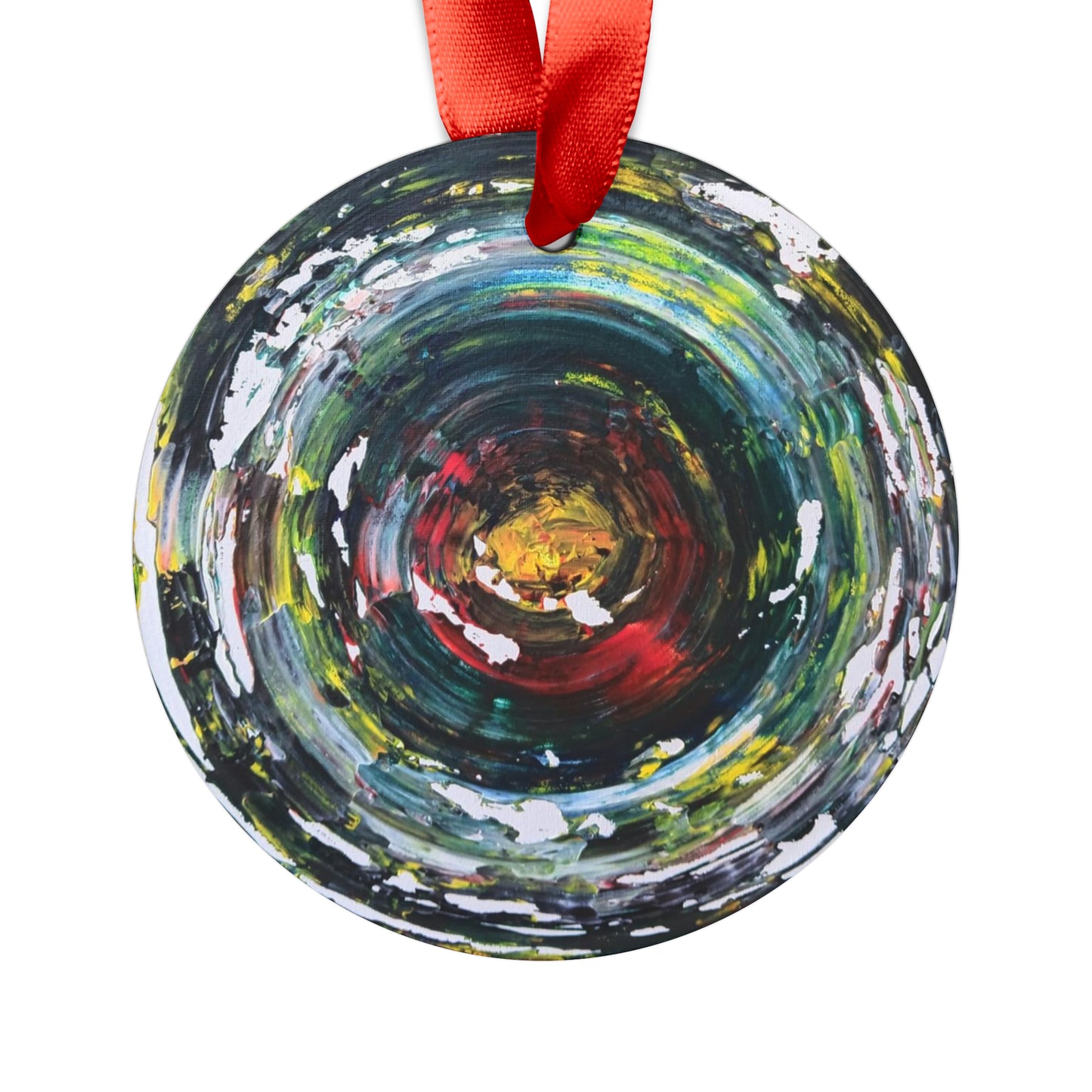 Acrylic Ornament with Ribbon