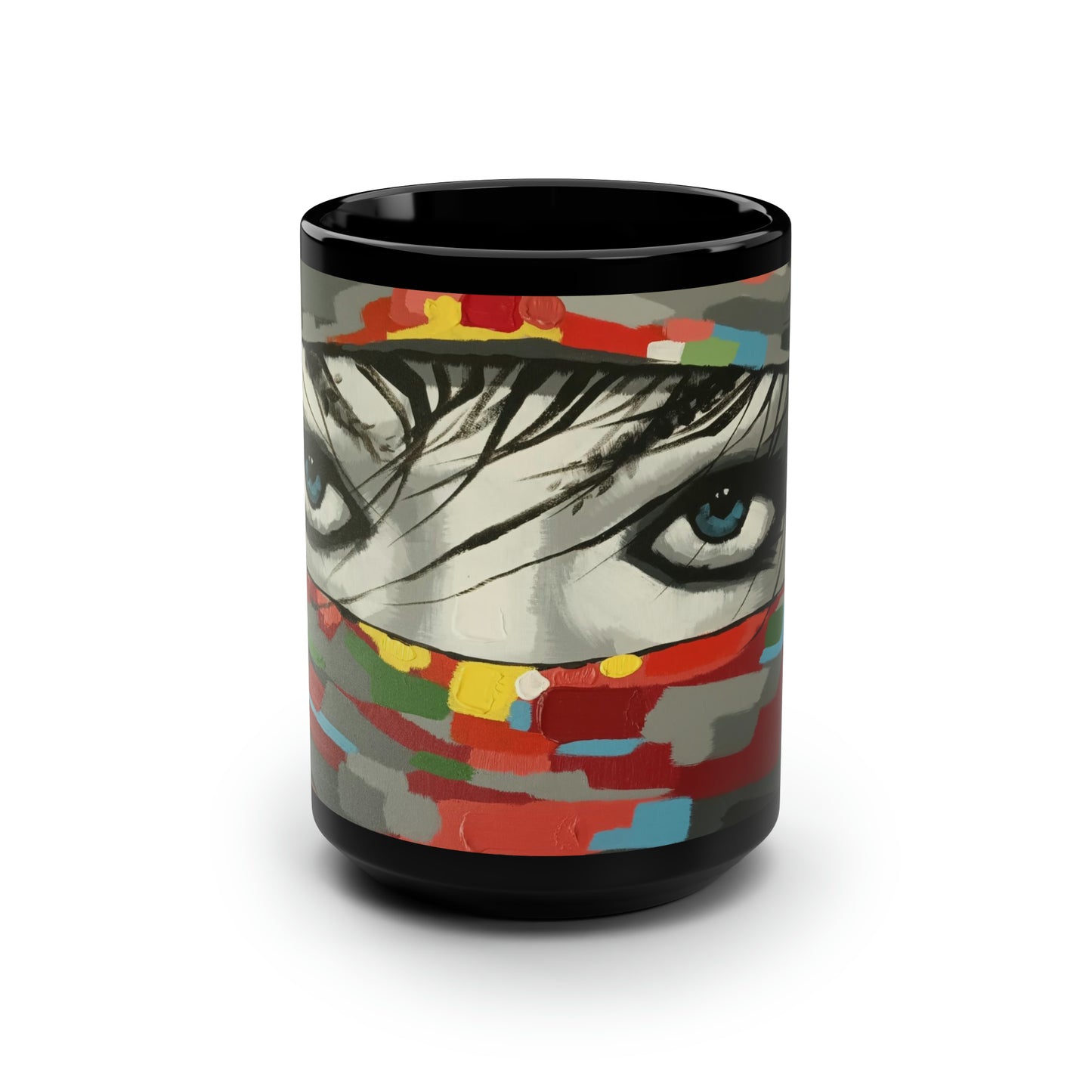 Black Mug, 15oz