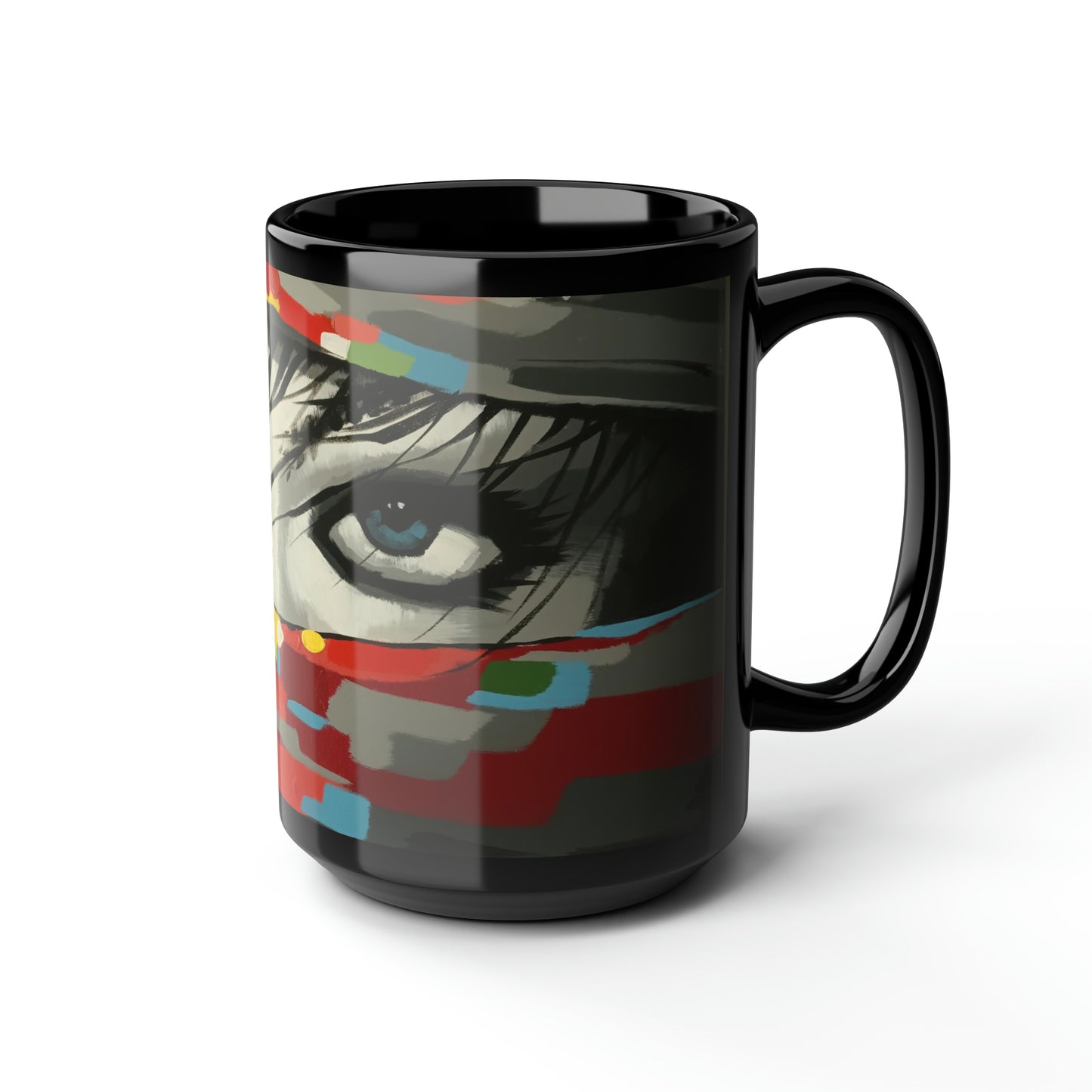 Black Mug, 15oz