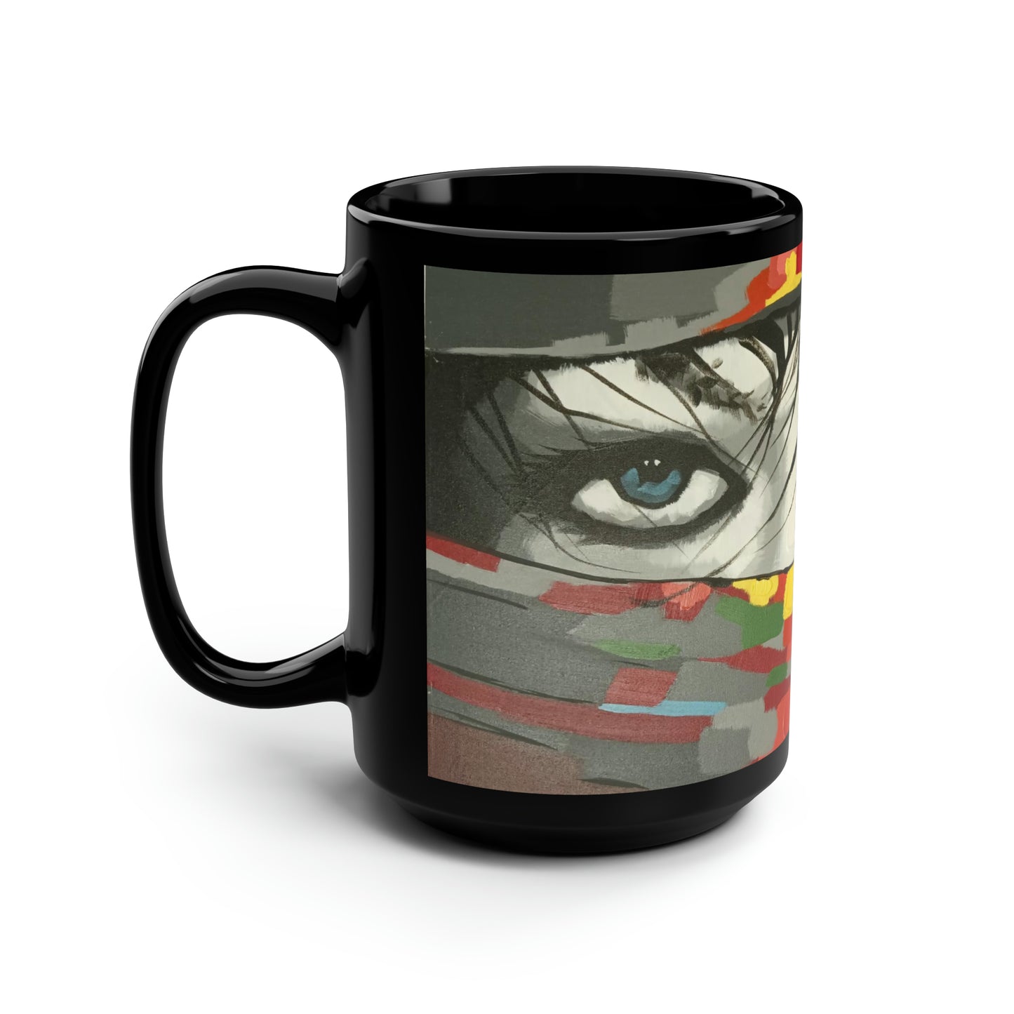 Black Mug, 15oz